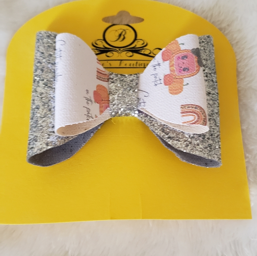 Cocomelon pumpkin bow